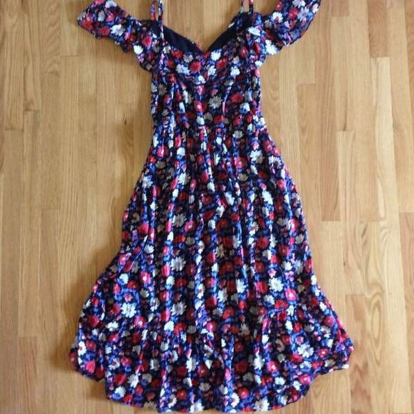 NEW KATE SPADE DAISY SATIN STRIPE MIDI DRESS! - Picture 8 of 11